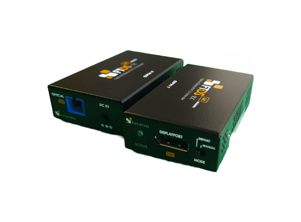 Ophit Extender DP over Fiber - Tx/Rx DP1.2 - 4K - Maks 200m 