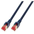 SFTP Patch Cat.6 -  15 m Sort LSZH Nettverkskabel 250MHz 27AWG PiMF