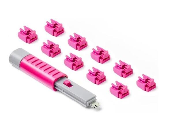 Smartkeeper Essential RJ45+ Nøkkel- Rosa RJ45 Port Lås 10stk + Nøkkel Basic 
