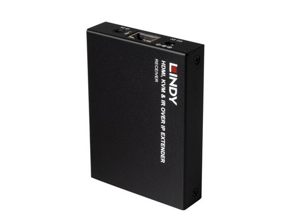 150m CAT6 DisplayPort 4K KVM Extender med USB, IR, RS-232 og HDBaseT