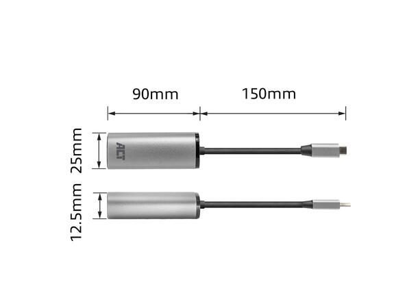 ACT Adapter USB-C > RJ45 2500Mbps - USB 3.2 