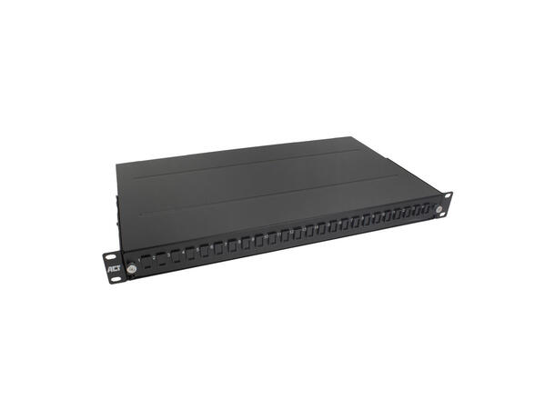 ACT Fiberpanel 24 port unloaded 24x LC Duplex 