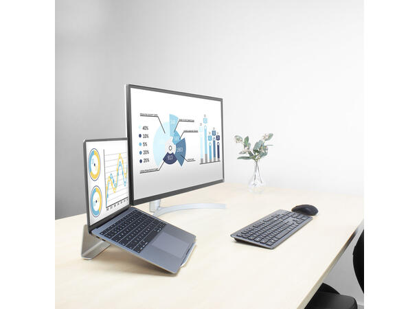 ACT Laptop Stativ Aluminium 20° non-slip 