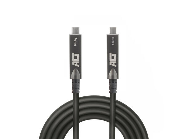 ACT USB-C, 3.2 Gen 2 Active Optical- 15m USB-C M-M 10Gbps, 40W 
