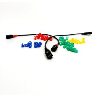 AiC Fargemerking til FCAT6-serien Blå 100stk