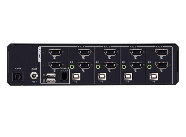 Aten Secure KVM Switch 4p 5K Combo port Dual Display NIAP PSD PP 4.0 