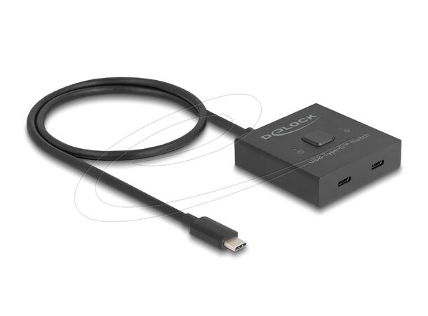 DL USB-C Switch 2>1 8K 10 Gbps 