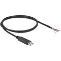 DL USB 2.0 til Seriel RS232 - 2m Chipset FTDI FT232R