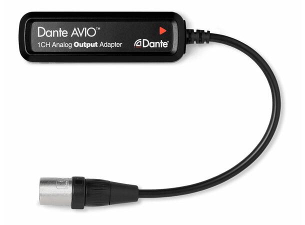 Dante AVIO Analog Output Adapter 1 kanal RJ45 > XLR 
