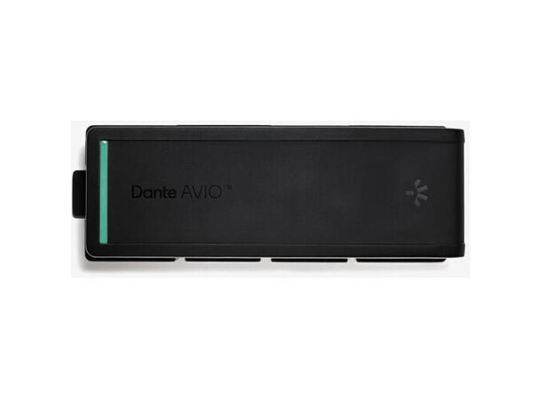 Dante AVIO install Input Adapter 2 kanal PoE - Euroblock - Click-Grid 