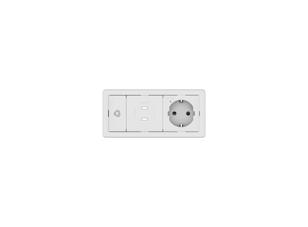 Kramer Ramme til T-IN2-REC1 Aluminium 