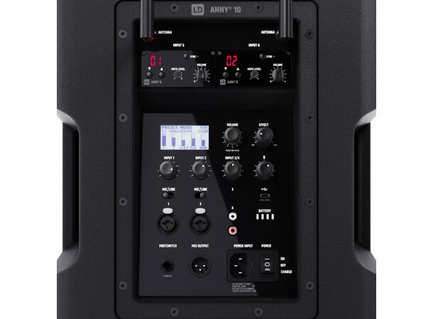 LD Systems Anny 10 - Aktiv Høyttaler med Bluetooth