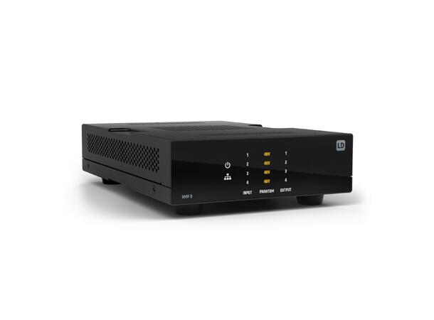 LD Systems NMP 8 DSP 4 analog I/O & 4x4 AES67 PoE 