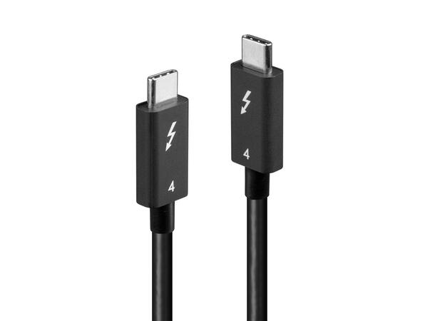 Lindy 2m Thunderbolt 3 Kabel (Passiv) | Høyhastighet 40Gbps