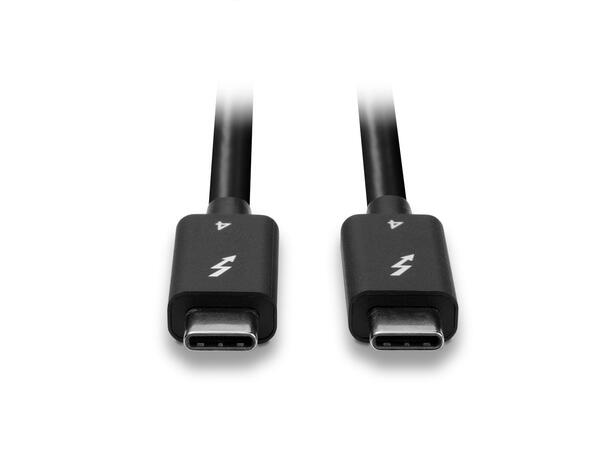 Lindy 2m Thunderbolt 3 Kabel (Passiv) | Høyhastighet 40Gbps