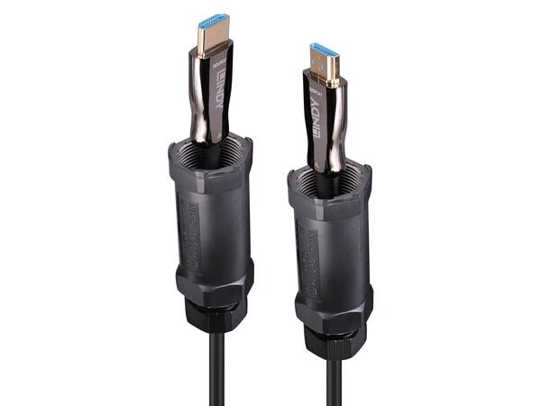 Lindy 38531 – 50m Armoured Fibre Optic Hybrid HDMI 8K60-kabel