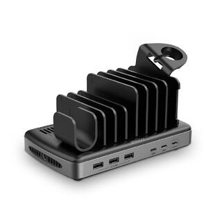Lindy Ladestasjon USB 6-port 160W USB Docking Station