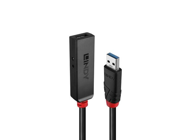 Lindy USB3 Kabel A-A -5,0 m Aktiv Slim USB3 Extender Aktiv skjøtekabel 