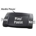 X-Keys Foot Pedal Media Player 3 Pedaler