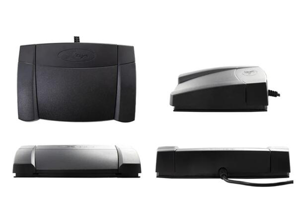 X-Keys Foot Pedal Media Player 3 Pedaler 