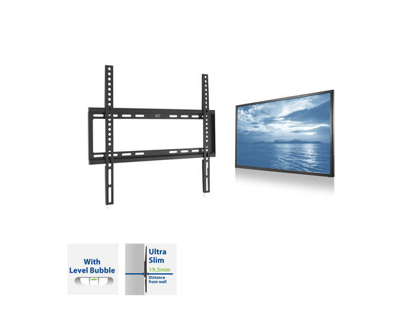 ACT Veggfeste Ultra Slim- skjerm VESA Sort Maks 35kg 