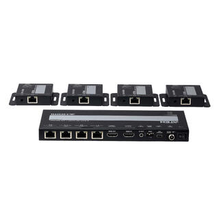 Aten Splitter 4-p HDMI Cat6 4K PoC EDID