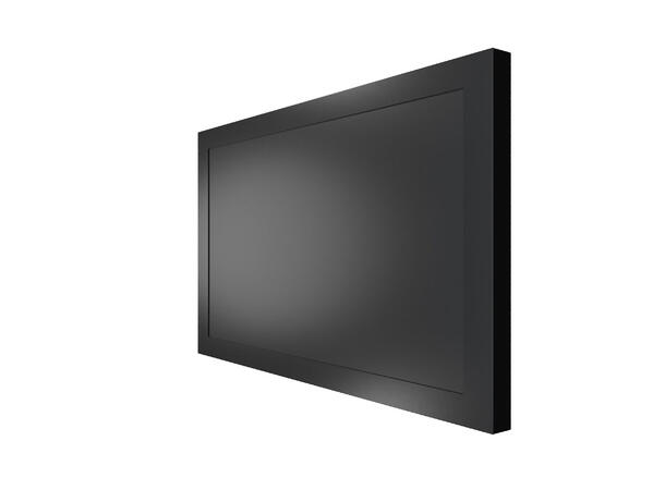 Chief Impact On-wall Skjermkabinett 49" Landskap Sort Maks 56kg 