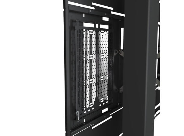 Chief Impact On-wall Skjermkabinett 49" Landskap Sort Maks 56kg 