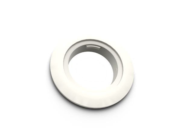 DFY Artplug Adapter 80/60 - Hvit Brukes med Artplug 60 eller 60/65 