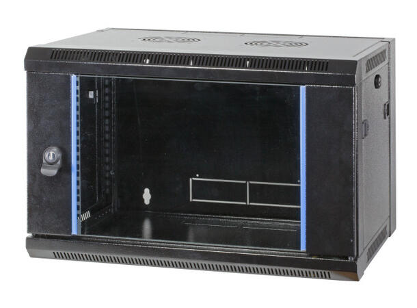 EFB Rack Skap Vegg 19" 21U Rack 21U 450mm Sort Maks 60kg 