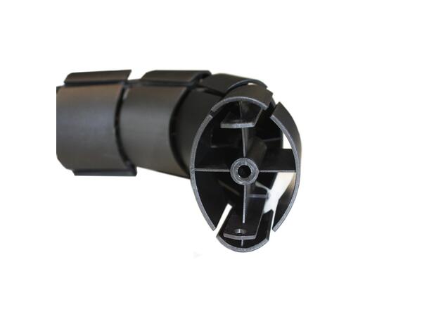 FF Hengende Kabelrør Sort 