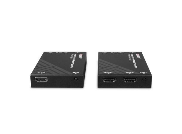 HDMI & IR Over IP Extender for 4K Video og Kontroll over Nettverk