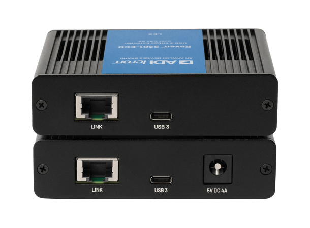 Icron Raven 3301 - USB-C extender Data - USB 3,2.1 - 100m CAT 6A 