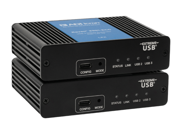 Icron USB 3 Raven 3301 ECO USB-C Data - USB 3,2.1 - 100m CAT 6A 