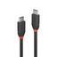 Lindy USB-C 3.2 kabel,1,5 m Black Line USB-C 20Gbps Sort