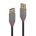 Lindy USB3.2 kabel A-A - 5 m Anthra Line A-A USB 5Gbps Sort