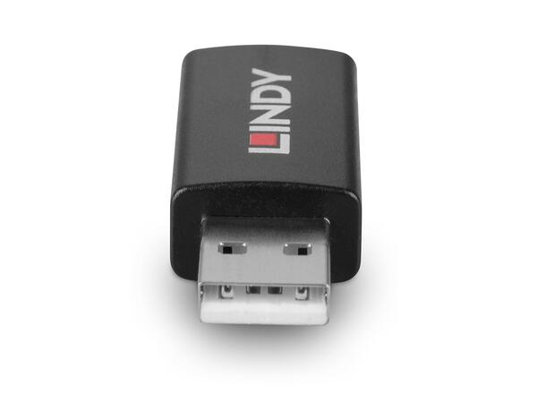 Lindy USB A Blocker m batterilading 1.2 USB 2.0 A>A 