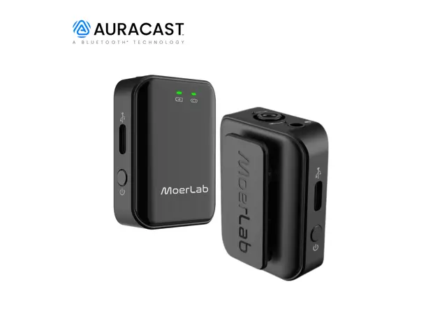 MOERLAB SoundLinker Auracast transmitter Bluetooth 5.3 