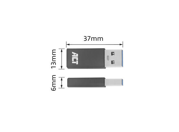 ACT Adapter USB A > USB-C 5Gbps 