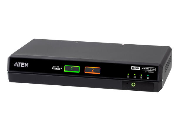 Aten Secure KVM Switch 2p 5K Combo port Single Display NIAP PSD PP 4.0 
