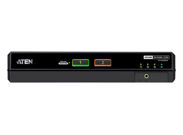 Aten Secure KVM Switch 2p 5K Combo port Single Display NIAP PSD PP 4.0 