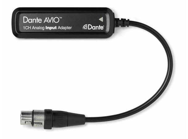 Dante AVIO Analog Input Adapter 1 kanal RJ45 > XLR 