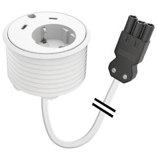 FF PD17-GST 1xStrøm 2xUSB-C Wieland GST18® Hvit