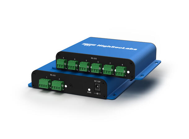 HSL Advanced RS-232 Switch Input 2x 4-pin+ power/ Out 6x3pin 