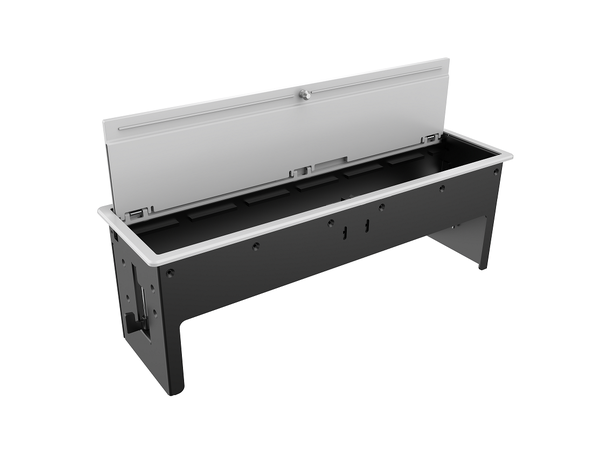 Kramer Bordbrønn 6 moduler- Kasse Hvit Cutout 334 x 89 mm 