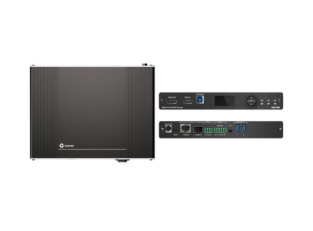 Kramer KDS17 - AVIP - Enkoder 4K60 4:4:4 - 1 Gbps -  PoE *B-vare* 