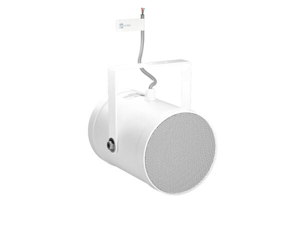 LD Høyttalerprojektor 2x5" 10W Hvit  inkl. veggfeste IP55 