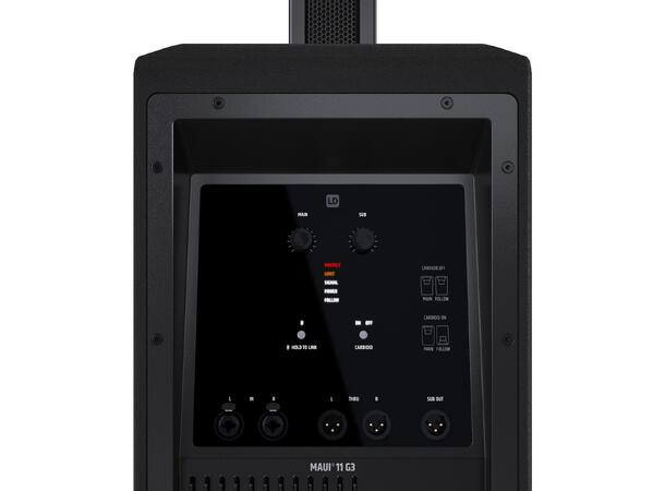 LD Systems MAUI 11 G3 - Sort Søyle-PA med mikser og Bluetooth - Stk. 