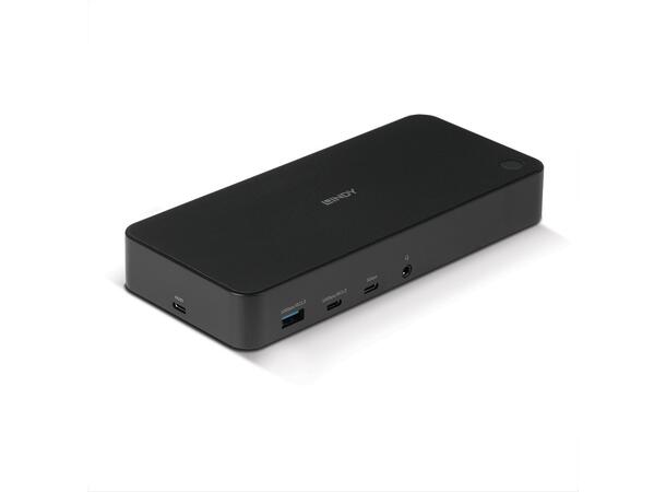 Lindy DST USB-C USB A Docking 4K USB Docking Station 100W 