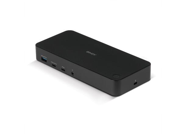 Lindy DST USB-C USB A Docking 4K USB Docking Station 100W 